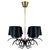 Black Cast Iron and Brass Chandelier, France, 1950s For Sale - Image 17 of 17