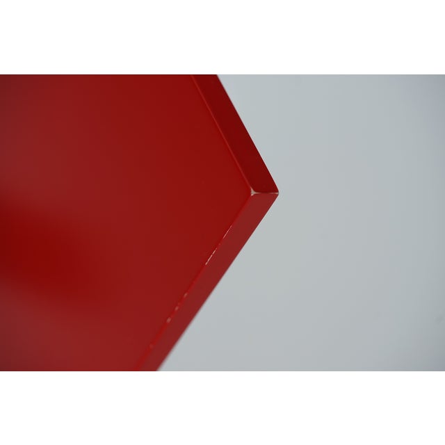 Red and Blue Armchair by Gerrit T. Rietveld for Cassina, 1980s For Sale - Image 10 of 18