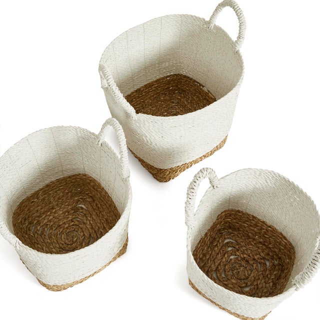 Early 21st Century Madura Market Baskets, Set Of 3 For Sale - Image 5 of 10