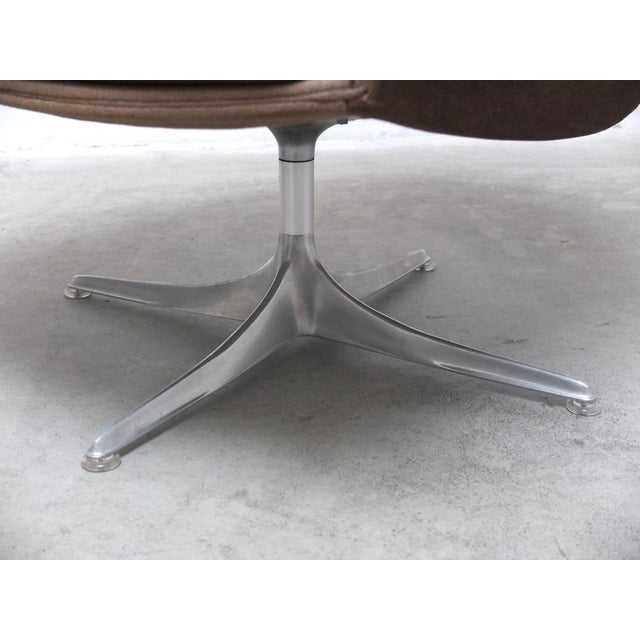 Brown Sedia Swivel Lounge Chairs by Horst Brüning for Cor, 1972, Set of 2 For Sale - Image 8 of 18