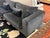 Textile Limn Italia Charcoal Gray Sofa For Sale - Image 7 of 12
