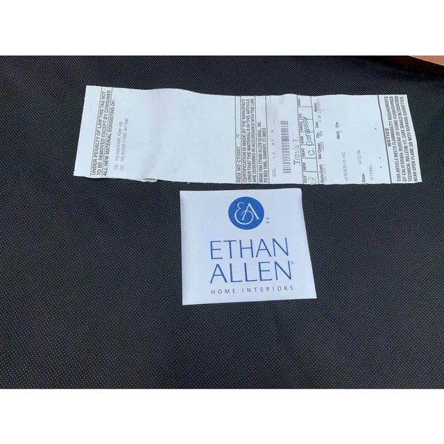 Ethan Allen French Louis XVI Style Balloon Back Arm Chairs- Set of 2 For Sale - Image 11 of 13