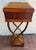 Mid 20th Century Burnt Bamboo Scupltural Side Table For Sale - Image 5 of 9