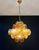 Vintage Italian Amber Murano Glass Chandelier, 1990s For Sale - Image 15 of 18