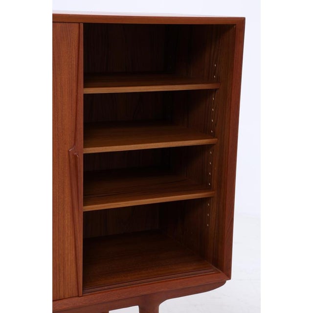 Vintage Teak Highboard by Omann Jun, 1960s For Sale - Image 14 of 18