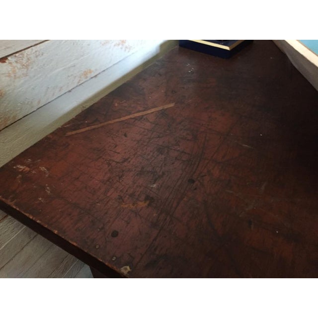 Vintage Typographers Wooden Counter For Sale - Image 5 of 14
