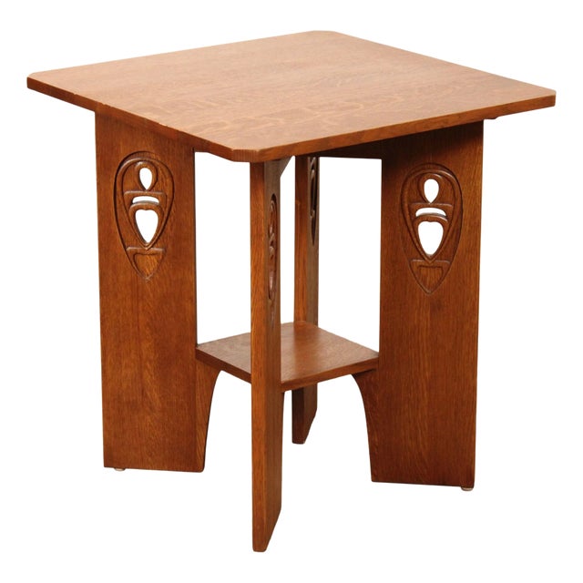 Stickley Mission Collection Oak Argyle Street End Table For Sale
