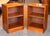 Mid-Century Modern Pair of Mid Century Modern Teak Nightstands W/ Open Shelving c.1960 For Sale - Image 3 of 8