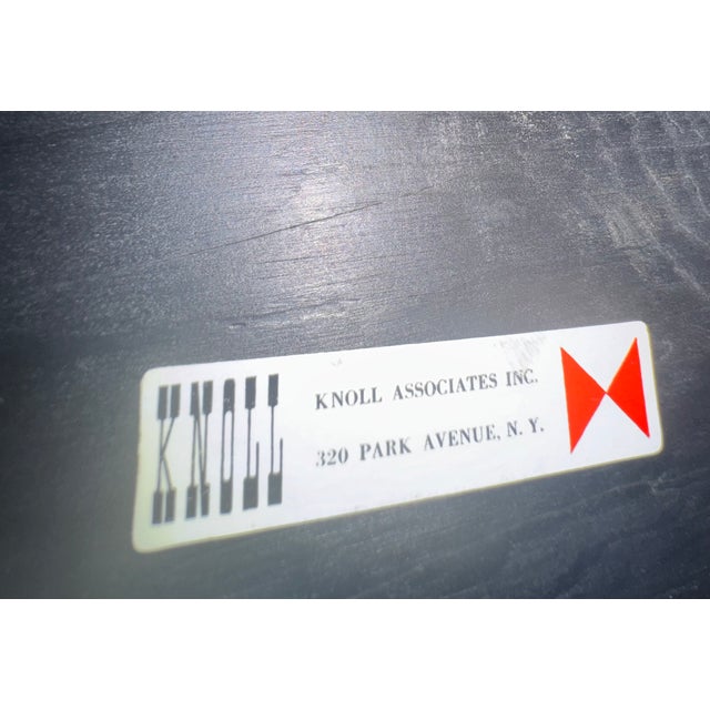Mid-Century Modern Mid Century Modern Aluminum and Enamel Dining Table by Richard Schultz for Knoll For Sale - Image 3 of 4