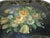1920s Antique Hand-Painted Floral Tole Tray For Sale - Image 5 of 11