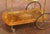 Mid-Century Italian Marquetry Bar Cart With Drop Leaves and Gilt Brass Gallery For Sale - Image 4 of 8