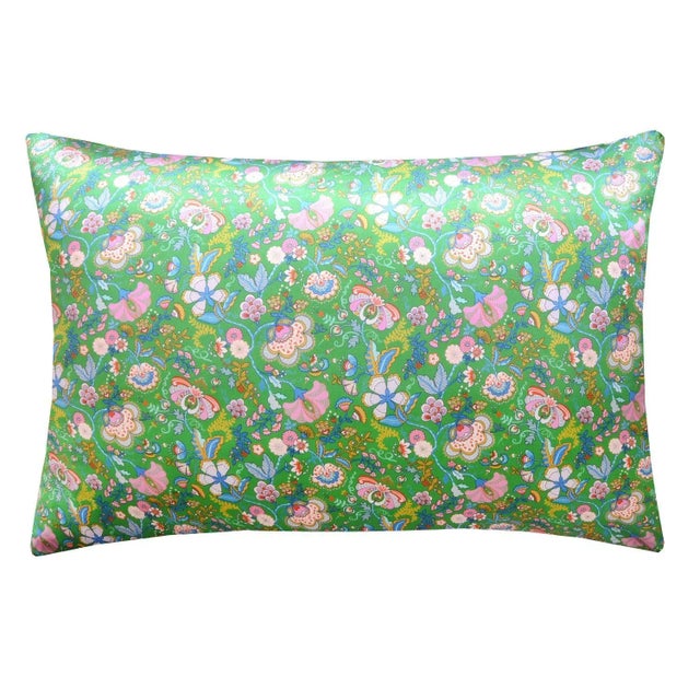 Not Yet Made - Made To Order Silk Pillowcase Made With Liberty Fabric Mabelle Hall For Sale - Image 5 of 5