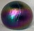 Glass Vintage Glasshouse Opalescent Hand-Blown Signed Paperweight For Sale - Image 7 of 9