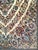 Vintage Nain Area Rug, Hand-Knotted Wool & Silk, Garden of Paradise Pattern, 4x7, Ivory & Blue For Sale - Image 9 of 12