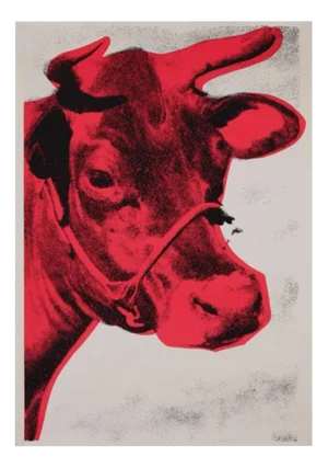 Andy Warhol, Cow Poster, Giclée Print