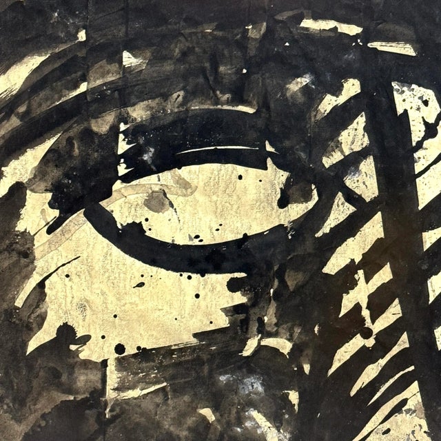 Set of Two Framed Sylvia Schuster Portraits For Sale - Image 10 of 12