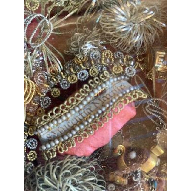 18th Century German Austrian Reliquary, Mary and Baby Jesus With 4 Saints For Sale - Image 10 of 10