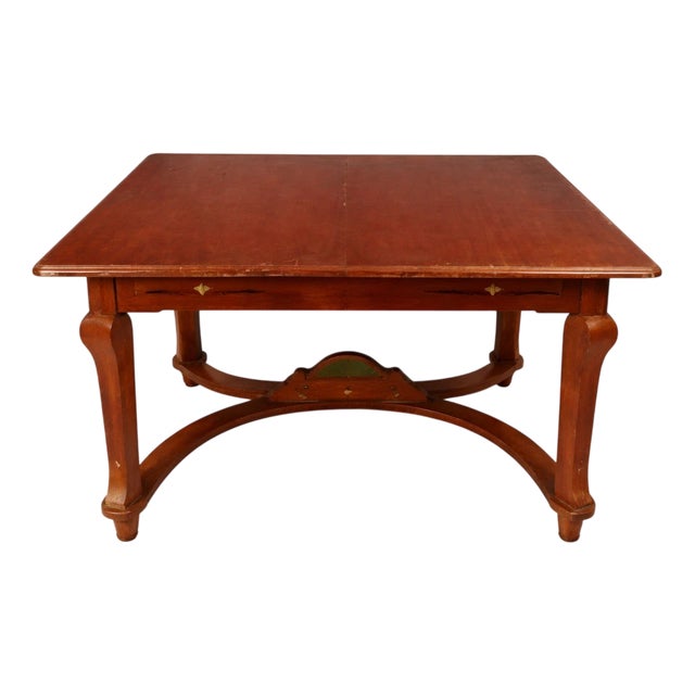 Art Nouveau Extendable Table, 1890s For Sale