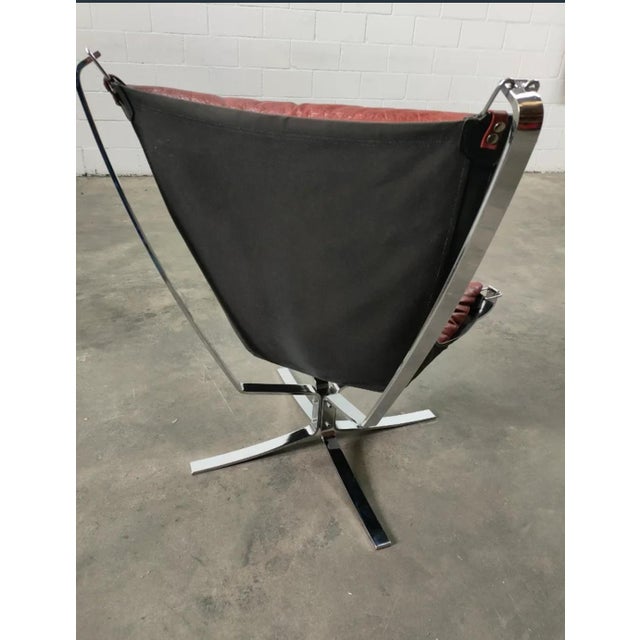 Falcon Lounge Chair attributed to Sigurd Ressell for Vatne Møbler, 1970s For Sale - Image 3 of 8
