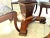 Vintage Oak Round Pedestal Dining Table With Splayed Feet For Sale - Image 9 of 12