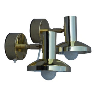 Model 295L Wall Lamps by Hans-Agne Jakobsson for Hans-Agne Jakobsson AB, 1980s, Set of 2 For Sale