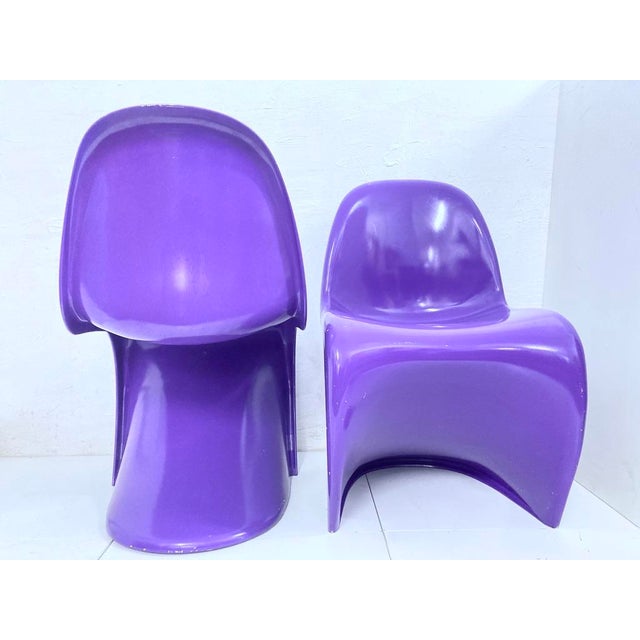 Vintage Chairs by Verner Panton for Vitra, 1990s, Set of 2 For Sale - Image 14 of 18