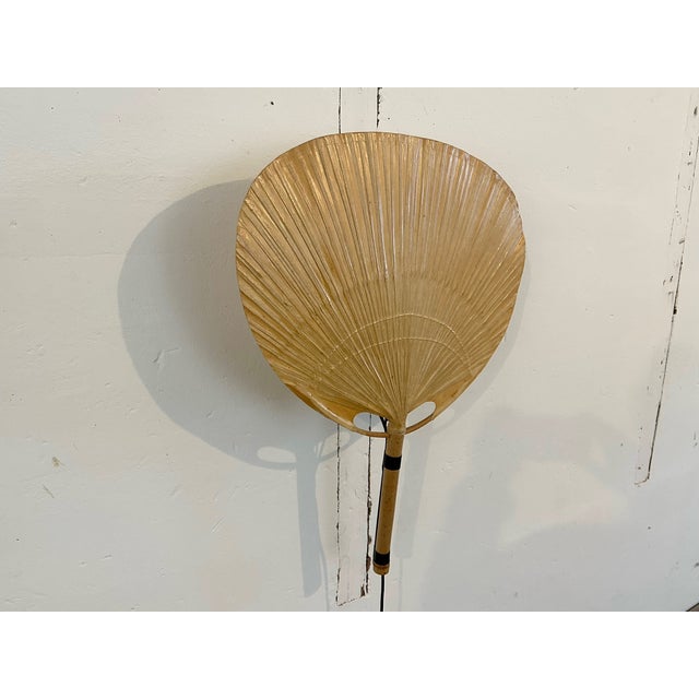 Ingo Maurer Uchiwa II Wall Lamps by Ingo Maurer for M-Design, 1973, Set of 2 For Sale - Image 4 of 10