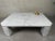 Vintage Coffee Table in Carrara Marble For Sale - Image 11 of 11