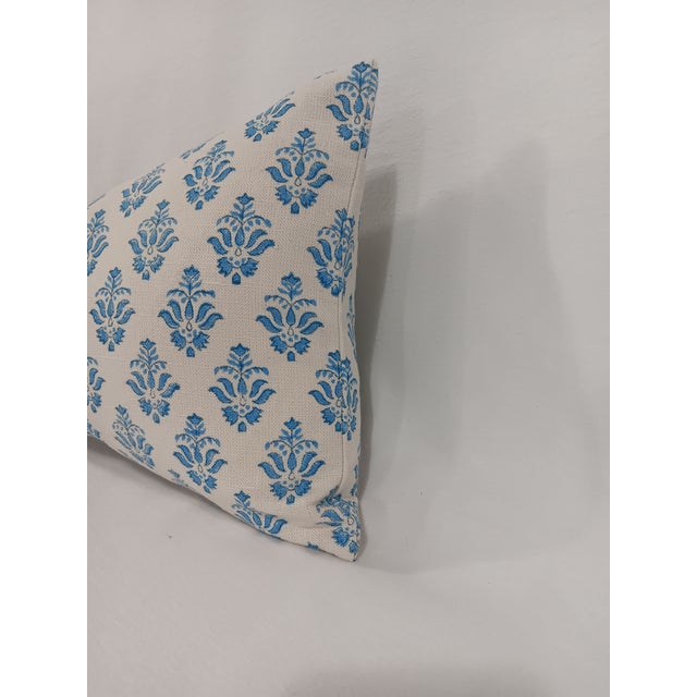 GP and J Baker "Thornham" in Indigo Down Filled Pillow insert 12" X 23" finished 1 available for purchase knife edge...