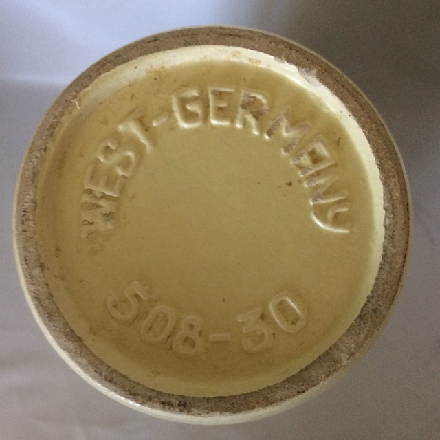 1950s Bodo Mans Keramik West Germany Vase For Sale - Image 5 of 13