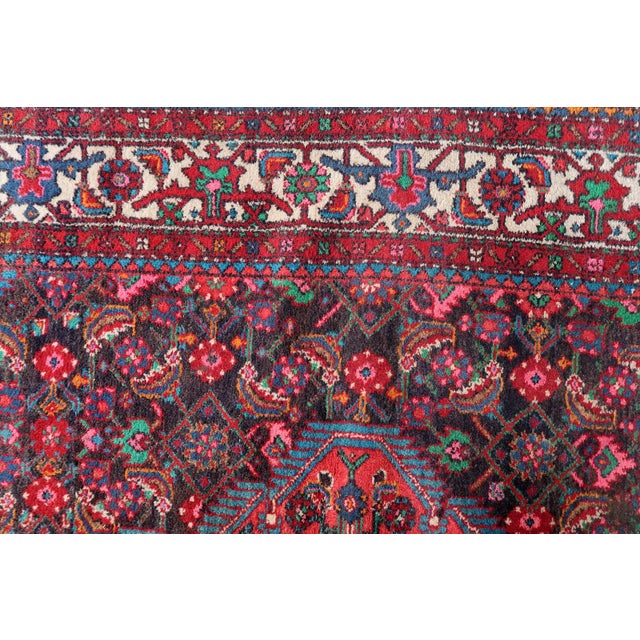 1960s, Handmade Vintage Persian Malayer Rug 4.2' X 7.1' For Sale - Image 9 of 17