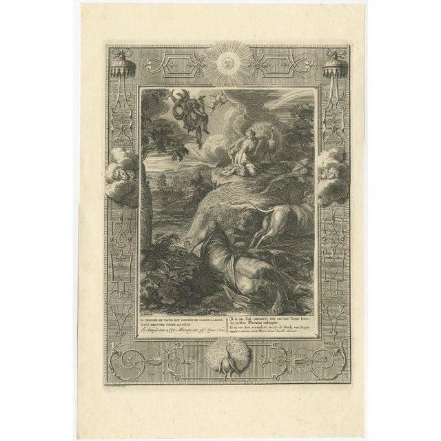 Io Changing Into Cow, 1733, Paper For Sale - Image 4 of 8