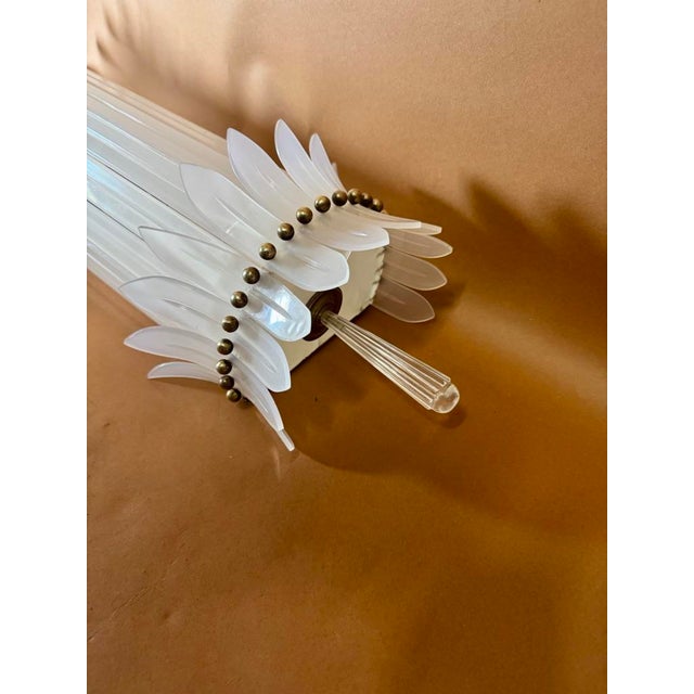 French Wall Light from Maison Arlus, 1950s For Sale - Image 6 of 12