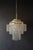 Tiered Crystal Luminaire in Hollywood Regency Style Mid-Century Revival For Sale - Image 9 of 9