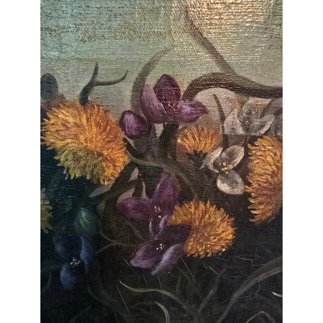 A fine art antique museum quality painting ( guaranteed 150 years old or older one of a kind by the artist signed ) of a...