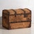 Large Antique Washed Wood Trunk, 1900 For Sale - Image 11 of 11