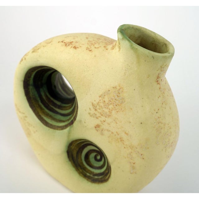 Mid-Century Modern Vintage Space Age Greek Vase from Nikos Dazelidis, 1970s For Sale - Image 3 of 11