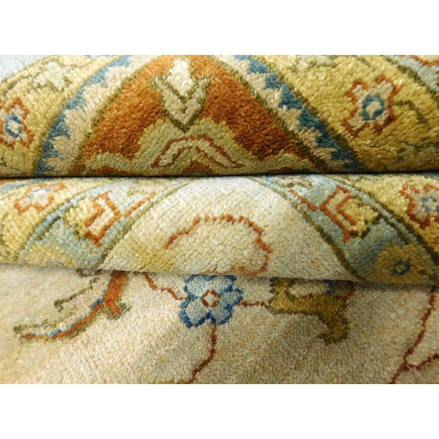 Handmade Indo Persian Rug. 8'x 9'9" For Sale - Image 17 of 18