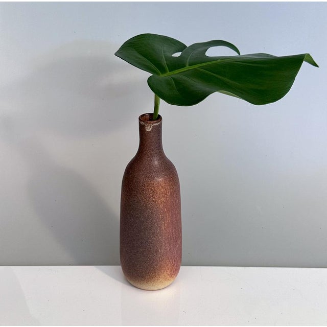 1960s Studio Ceramic Art Bottle Vase from WGP Silberdistel, West Germany, 1960s For Sale - Image 5 of 13