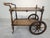 Historic Bar on Wheels with Carved Openwork Ballet For Sale - Image 3 of 15