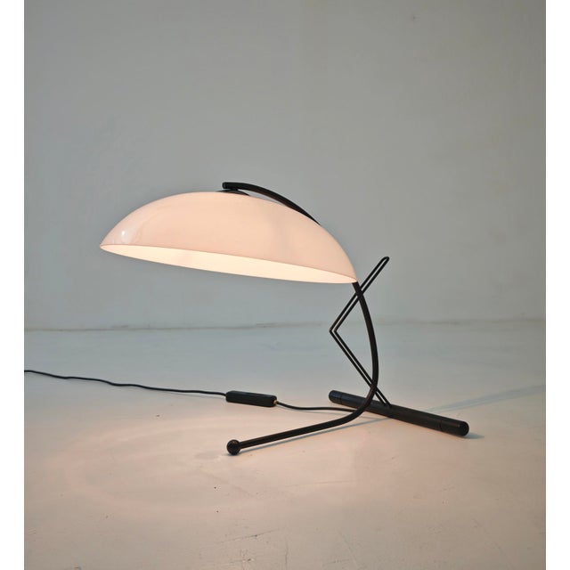 1980s Table Lamp in Murano Glass and Black Metal, 1980s For Sale - Image 5 of 18