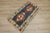1960s Farmhouse Style Blue Anatolian Cappadocia Kilim Rug For Sale - Image 4 of 13