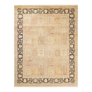 Mogul Collection Hand-Knotted Area Rug - Ivory 8' 3" x 10' 5" For Sale