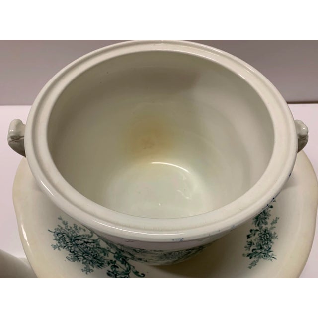 Antique Wash Basin Set - Set of 4 For Sale - Image 11 of 13