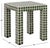 Contemporary Hotaru Tile Accent Table in Dark Green For Sale - Image 3 of 7
