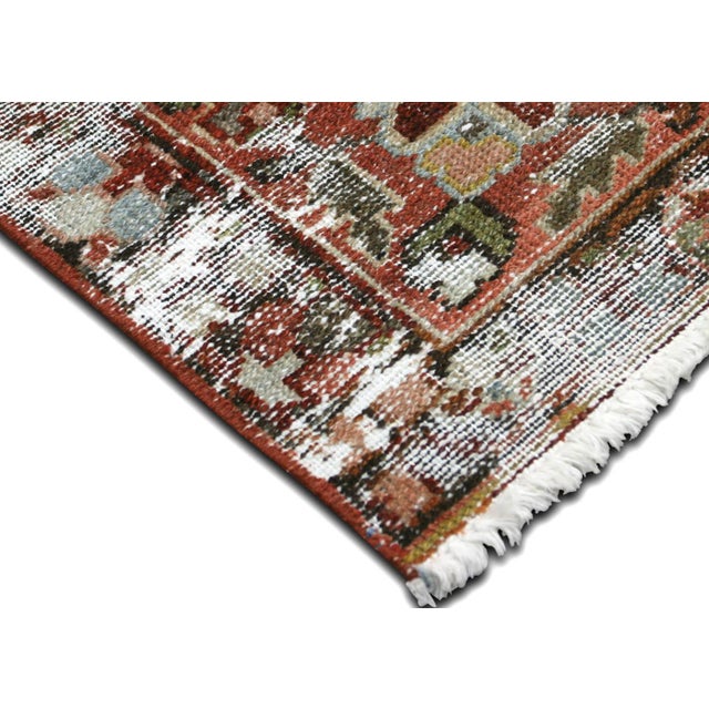 Transitional 1940s Persian Baktiari Rug For Sale - Image 3 of 6