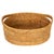 Artifacts Rattan Oval Basket With Cutout Handles in Honey Brown For Sale In Houston - Image 6 of 6