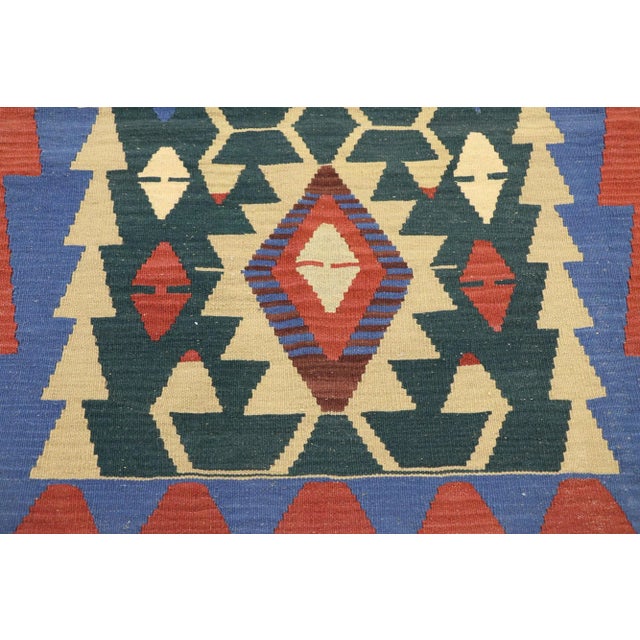 Vintage Persian Shiraz Kilim Rug - 02'11 X 04'01. For Sale - Image 4 of 9