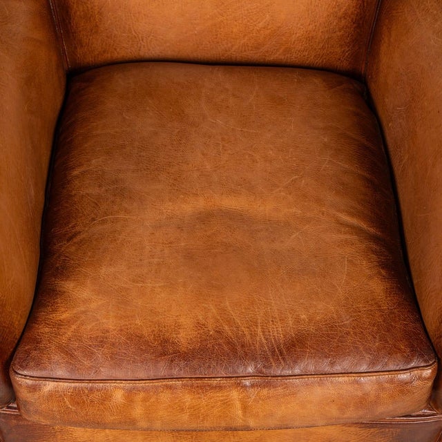 Vintage English Camford Leather Tub Chairs by John Lewis, 1980s, Set of 2 For Sale - Image 16 of 18