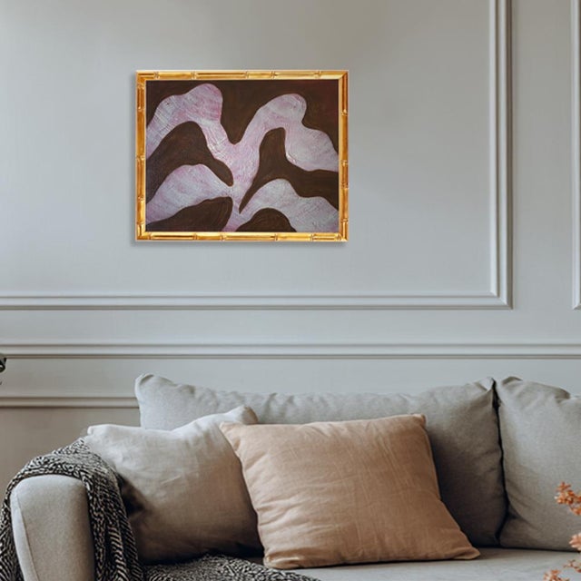 Artist: Tatiana Duperault Medium: Acrylic on canvas Framed Size: 13” W x 16” H Style: Botanical, minimalist, modern...